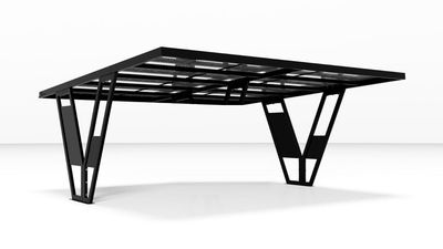 PV Carport X Doppel-Carport Bausatz (vorbereitet für Solarmodule)