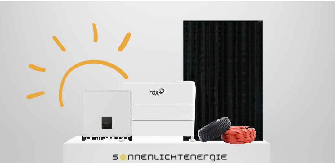 30 kW FoxESS Solarsystem H3-Pro-29.9-E + ECS 4300 H3,  JA-Solar Glas-Glas FB BFR