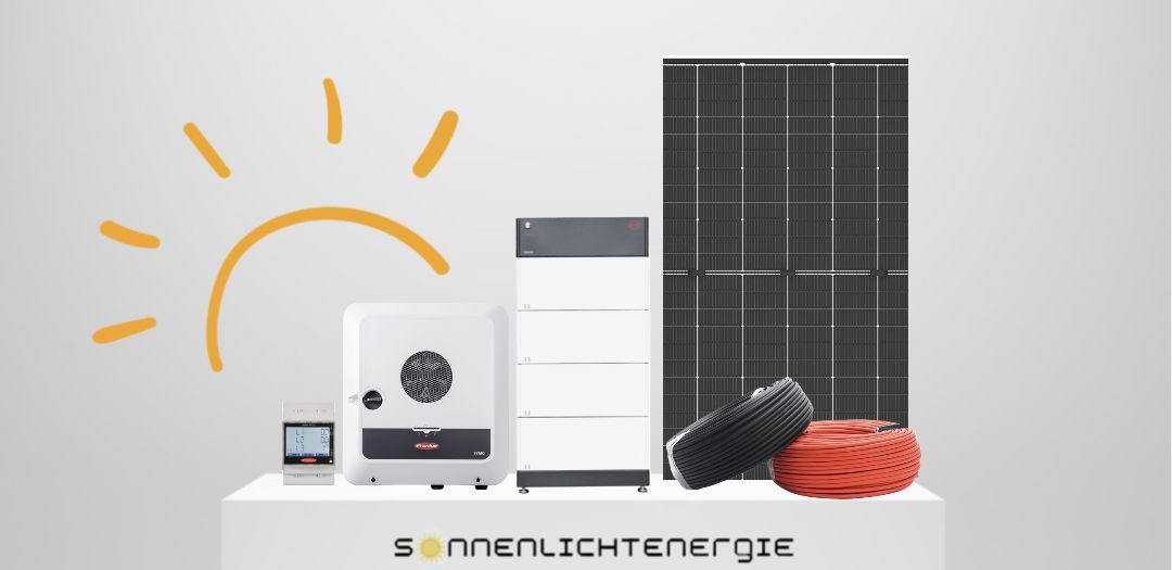 10 kWp Fronius Solaranlage GEN24 PLUS, BYD HVM 11.0 , Trina Glas-Glas