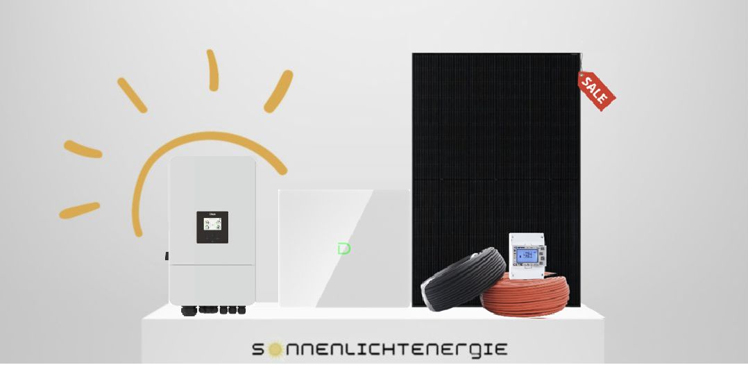 12 kWp DEYE Solarsystem SUN-12K-SG05LP3-EU-SM2 Dyness Powerbox G2 Speicher 10,24 kWh Doppelglas