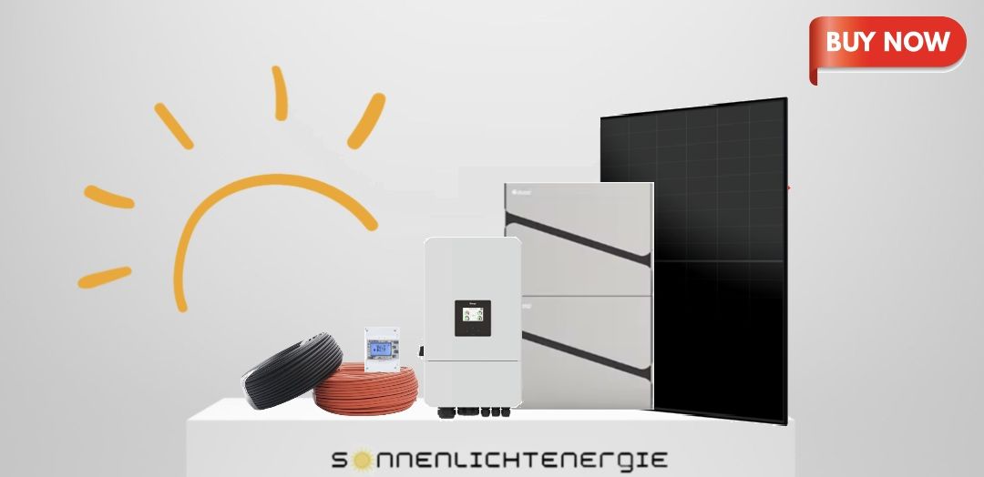 12kWp DEYE Solarsystem Shoto HP10-Box 5 Pro 10,24 kWh AIKO Doppelglas 2S+