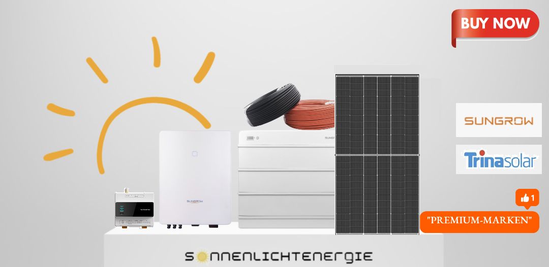 10 kWp SUNGROW Solaranlage SH10RT, SBR096 9,6 kWh, Glas-Glas iHome
