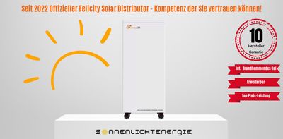 FelicityESS Solar low-voltage battery storage LUX-Y-48300LG01 15 kWh 300Ah