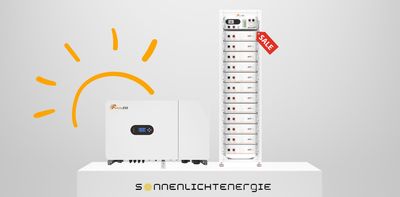 FelicityESS Solar Complete Set: 50 kW T-REX-50KHP3G01 Hybrid-Inverter &amp; LUX-Y-48100HG01 HV-battery (61,44 kWh)