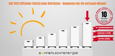 FelicityESS Solar high-voltage battery LUX-X-96050HMG01 30,72 kWh