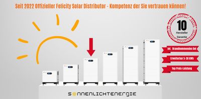 FelicityESS Solar HV-battery LUX-X-96050HMG01 15,36 kWh