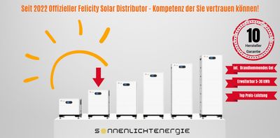 Felicity Solar HV Batteriespeicher FLH96050SG1 (LUX-X-96050HMG01)  10,24 kWh