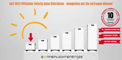Felicity Solar HV Batteriespeicher FLH96050SG1 (LUX-X-96050HMG01) 5,12 kWh