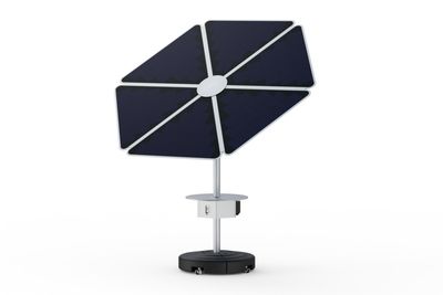 Solar Sonnenschirm 600W Balkonkraftwerk