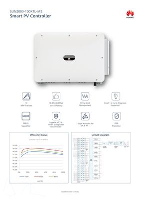 Huawei SUN2000-100KTL-M2 (AFCI SPD I+II) Wechselrichter 100KW