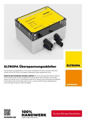 ELTROPA Überspannungsschutz Typ EPVA T1+2-2MPP-KD