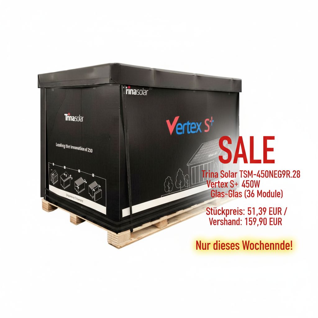 Trina Solar TSM-450NEG9R.28 Vertex S+ 450W Glas-Glas