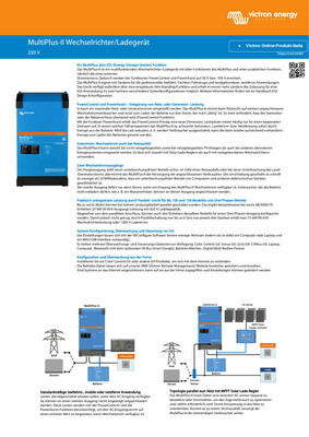 VICTRON ENERGY Typ MultiPlus-II 48/5000/70-50