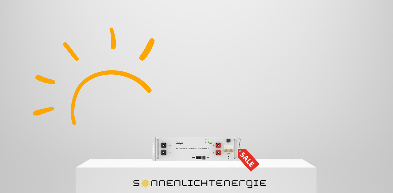 Deye Niedervolt-Batteriespeicher SE-G5.1 PRO-B 5.12 kWh