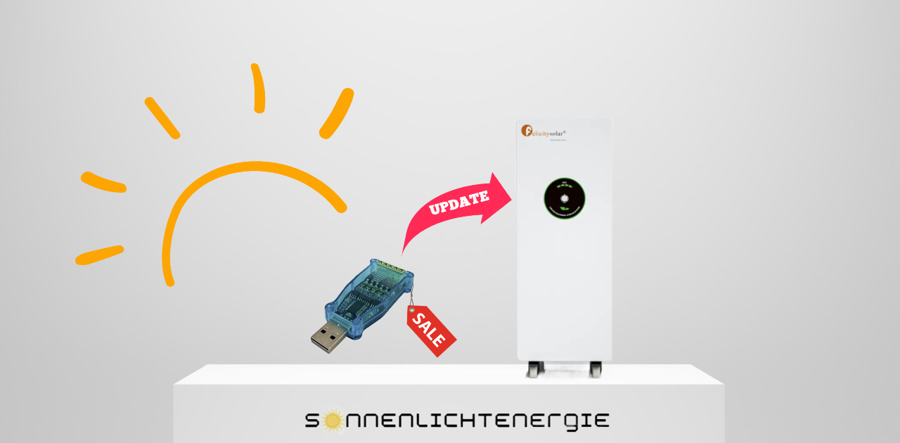 USB Adapter zu RS485 / RS422 für Felicity Speicher Update geeignet
