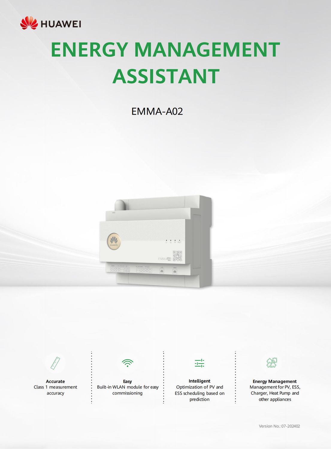 Huawei EMMA-A02 KI Energiemanagement Assistent