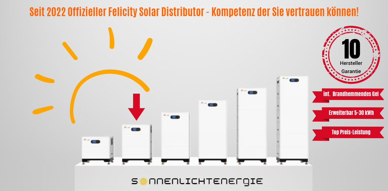 Felicity Solar HV Batteriespeicher FLH96050SG1 (LUX-X-96050HMG01)  10,24 kWh