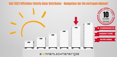 FelicityESS Solar HV battery LUX-X-96050HMG01 25,60 kWh