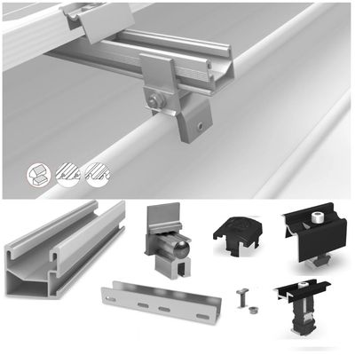 K2 Systems SeamClamp Set für Doppelfalz