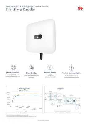 10KW Huawei Photovoltaic hybrid complete set with JA-Solar double-glass