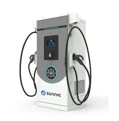 SUNNIC DC Fast Charger EV Charger Dual Charging Ports 80 kW