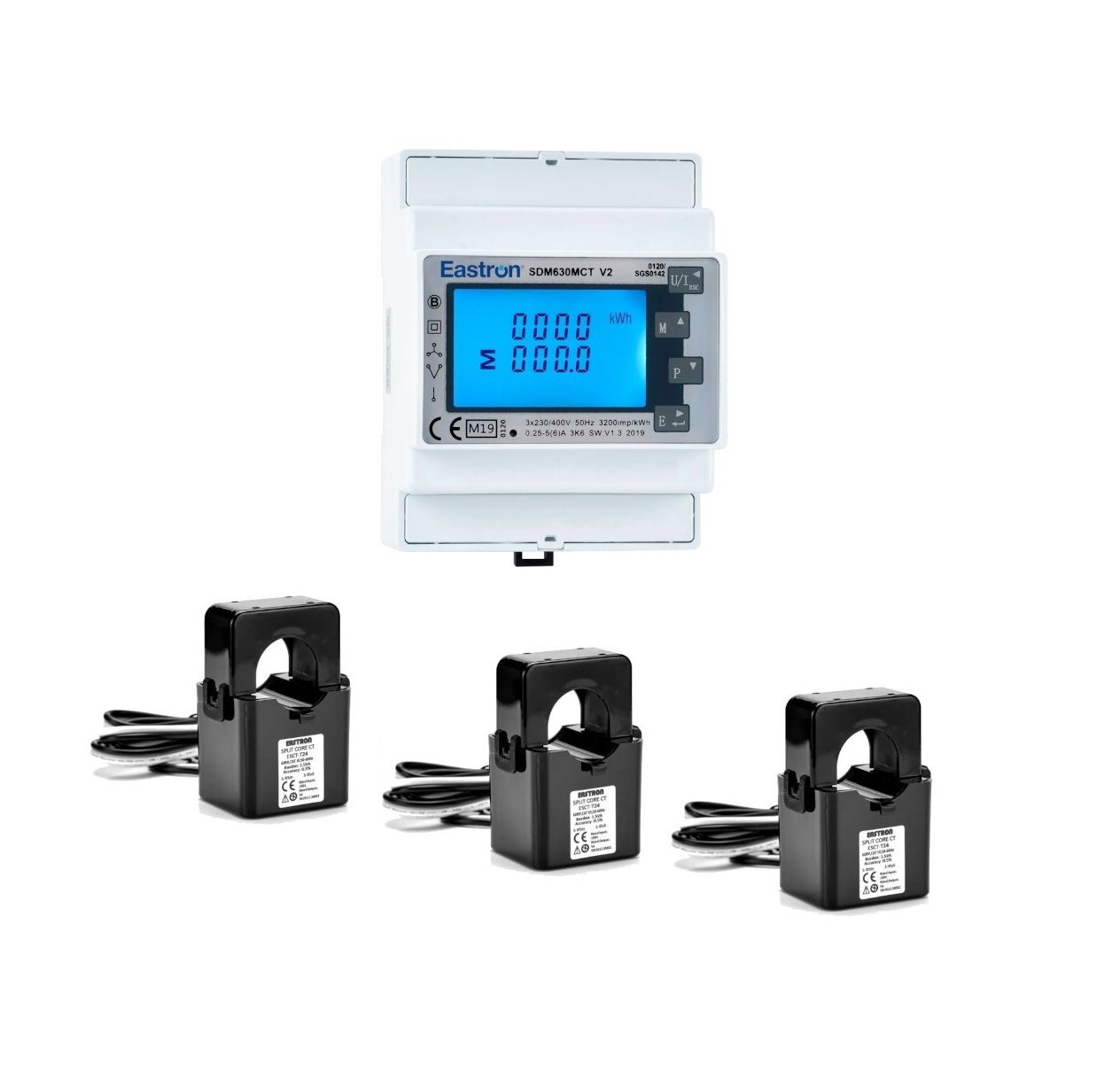 Eastron Smartmeter SDM630MCT V2 Modbus RS485 RTU