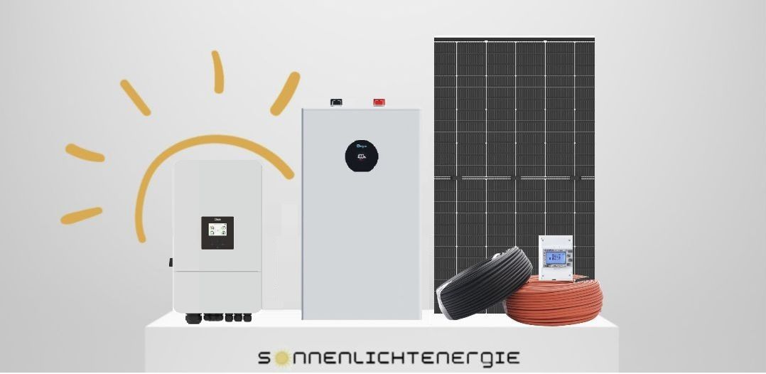 12 kWp DEYE SUN-12K-SG05LP3-EU-SM2 &amp; Speicher SE-F16-C 16 kWh Doppelglas