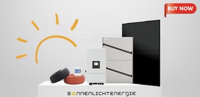 12kWp DEYE Solarsystem Shoto HP10-Box 5 Pro 10,24 kWh AIKO Doppelglas 2S+
