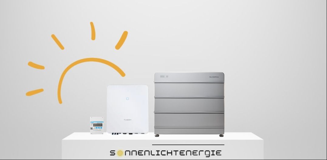 Sungrow Set SH10RT 10 kW, SBR096 9,6 kWh, Smartmeter