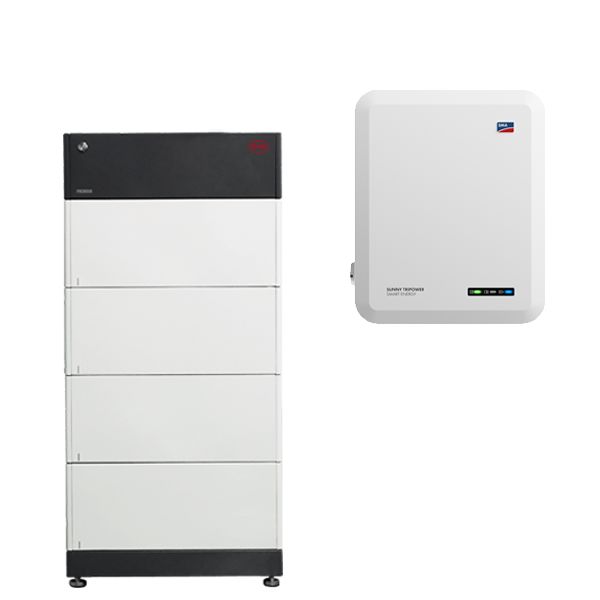 10 kWp SMA STP 10.0SE & BYD HVS 10.2 & Trina Glas-Glas