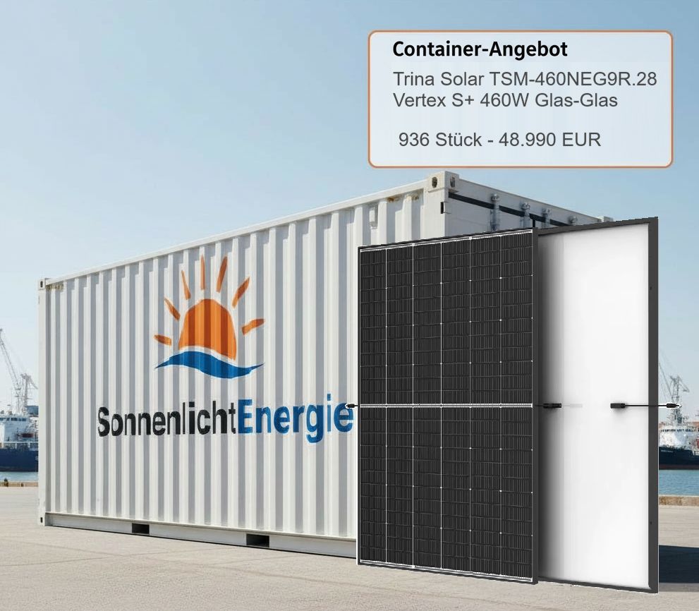 Trina Solar TSM-460NEG9R.28 Vertex S+ 460W Glas-Glas Trina Solar TSM-460NEG9R.28 Vertex S+ 460W Glas-Glas