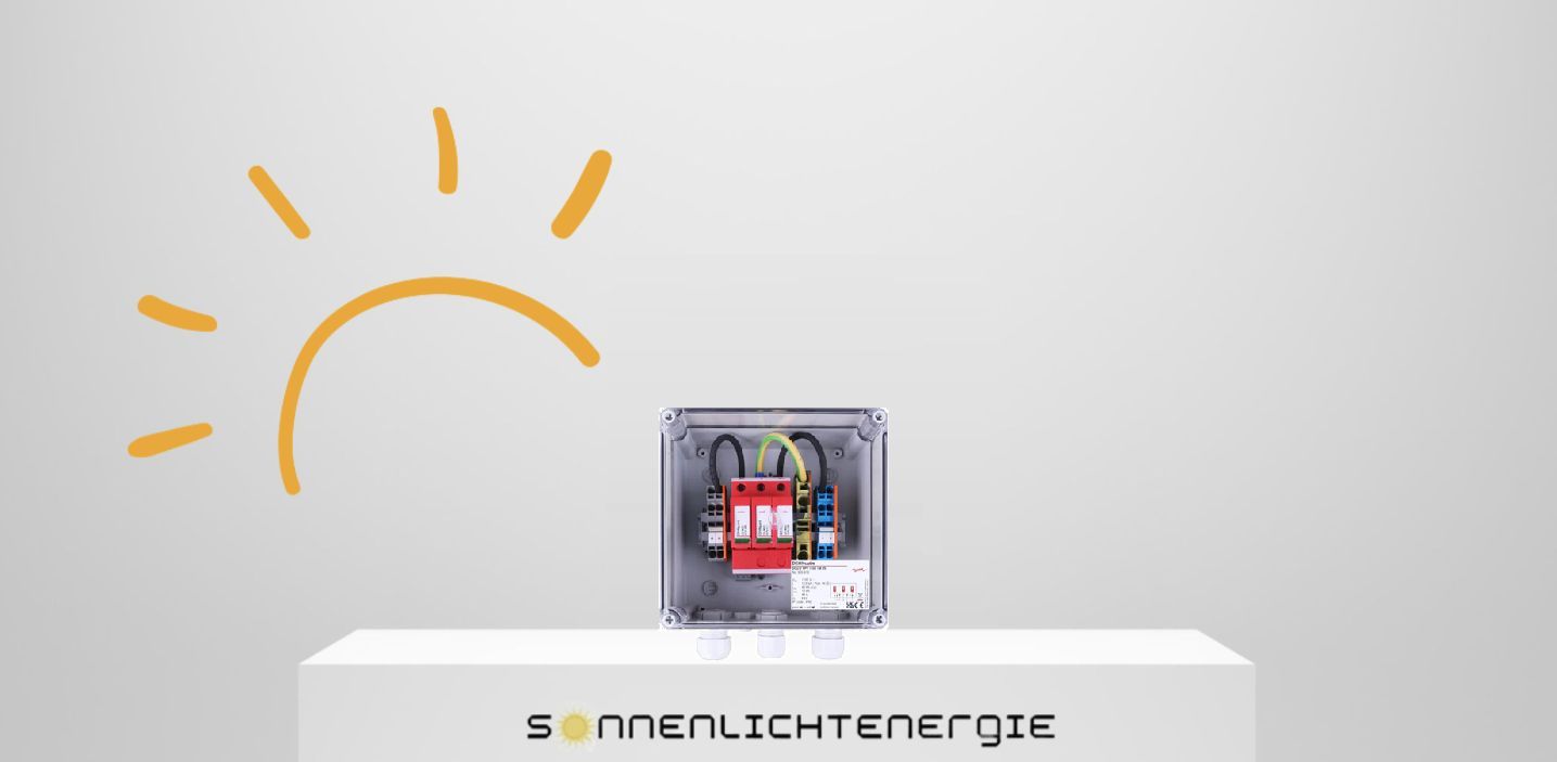 DEHNcube Überspannungsschutz nach Typ 2 (1 MPPT-Eingänge, 2 String)