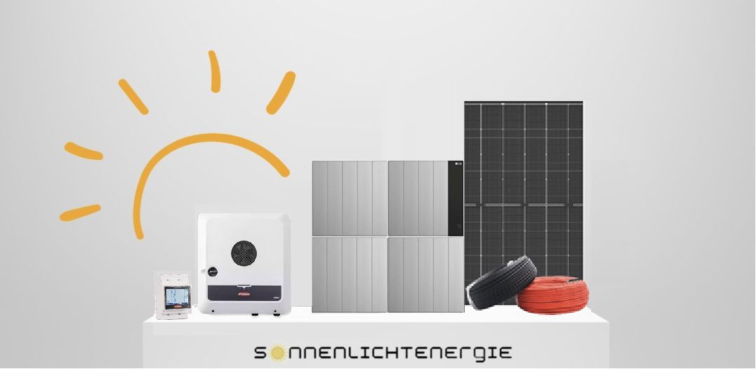 8 kWp Fronius Solaranlage GEN24 8.0 PLUS, LG RESU FLEX 12,9 kWh, Trina Glas-Glas 8 kWp Fronius Solaranlage GEN24 8.0 PLUS, LG RESU FLEX 12,9 kWh, Trina Glas-Glas