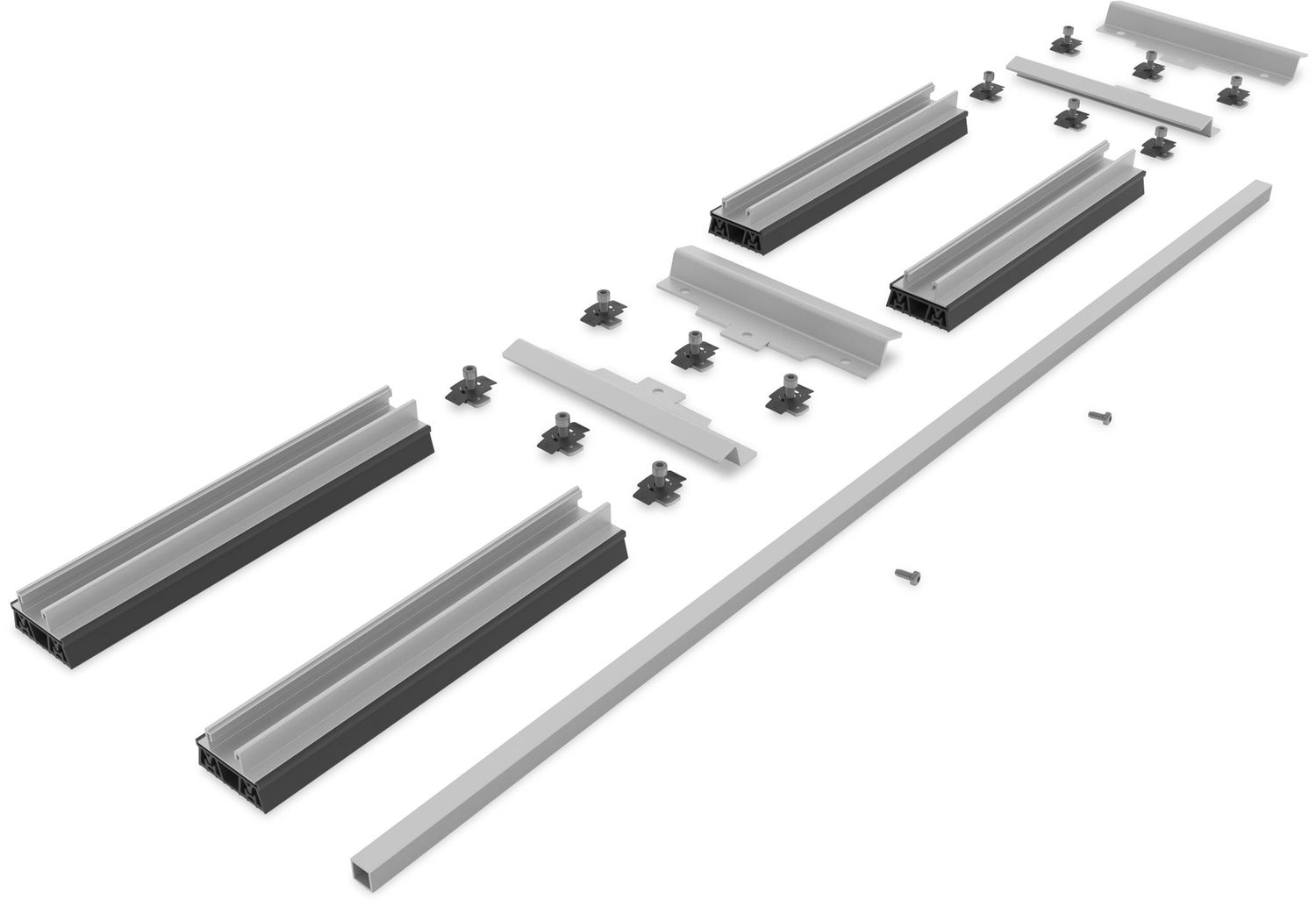 K2 Flachdach Set Buddy Dome Rail Set 35 mm (Art.-Nr. 2004663)