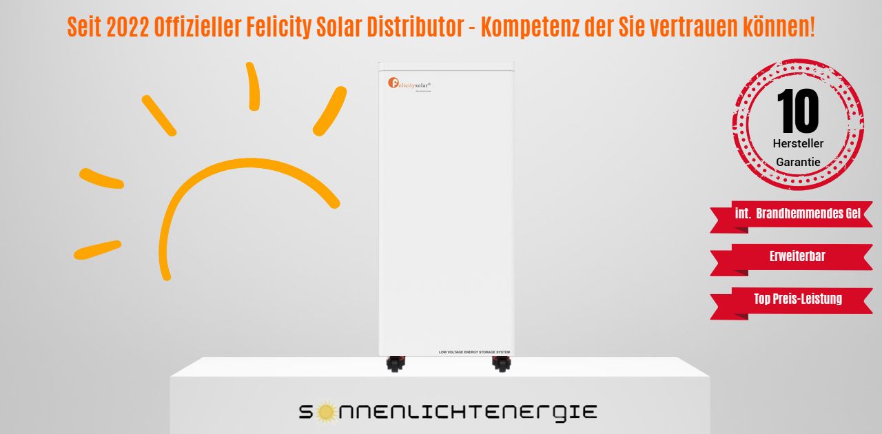 Felicity Solar Batteriespeicher FLA48300 15 kWh 300Ah