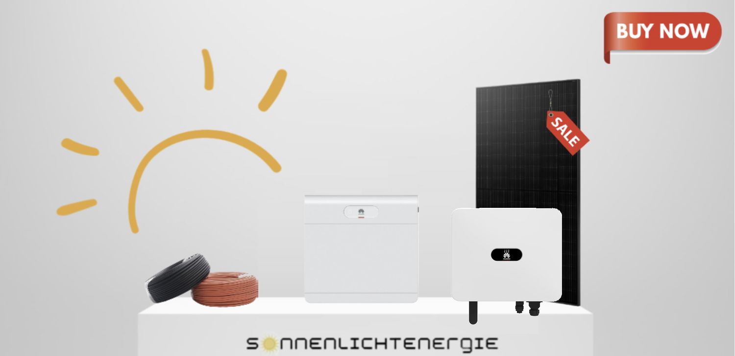 10KW Huawei Photovoltaic hybrid complete set with JA-Solar double-glass