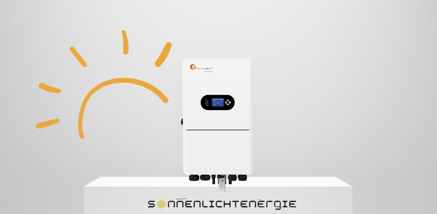 Felicity Solar Set: IVGM15KLP3G1 15 kW Wechselrichter & Speicher FLA48314-EU 16 kWh