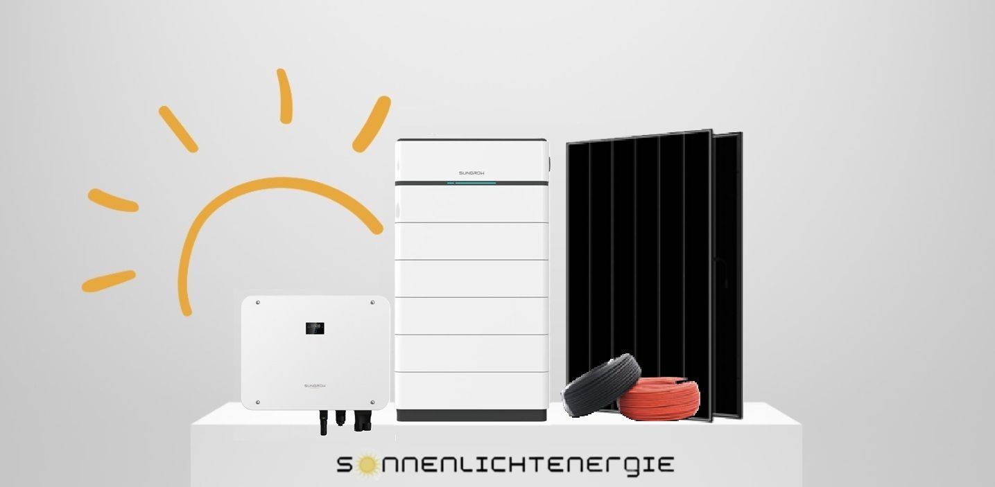 30 KW SUNGROW SET SH25T + SH300 30 kWh + AIKO A540-MCE60Dw