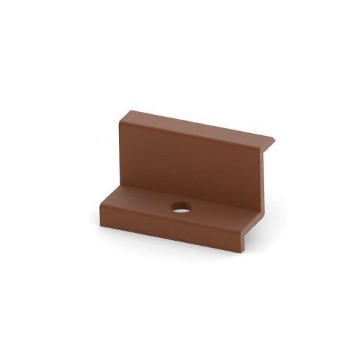 Endklemme Orange für Terracotta Solarmodule
