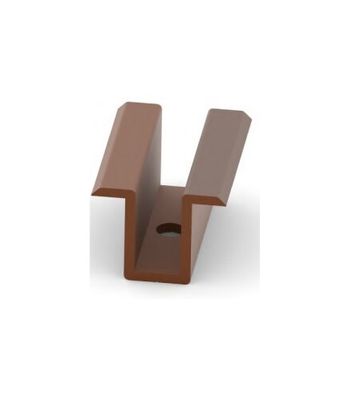 Mittelklemme Orange für Terracotta Solarmodule