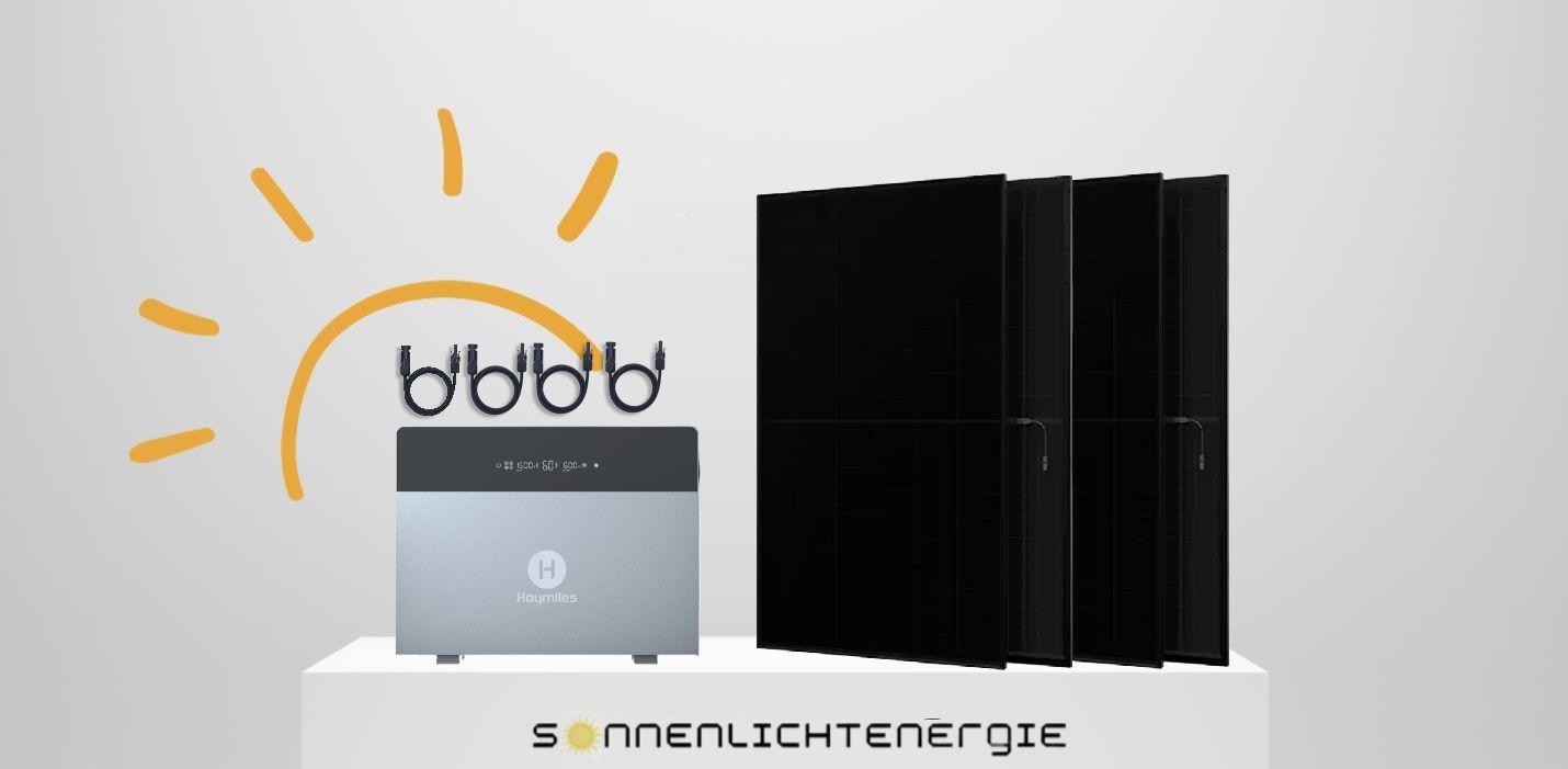 2000W Premium Balkonkraftwerk mit Hoymiles HiBattery 4kWh
