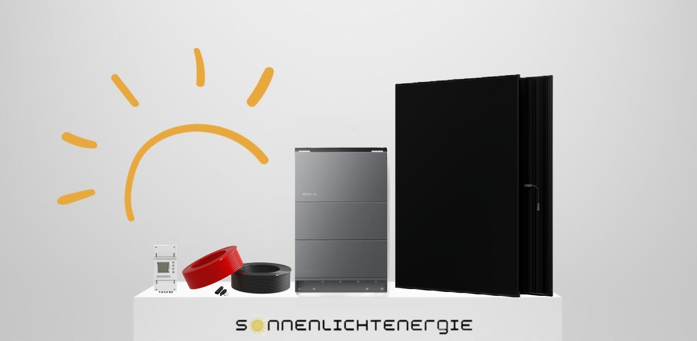 10kWp EcoFlow Ocean 2 Solaranlage mit 10 kWh Speicher & AIKO 3S+