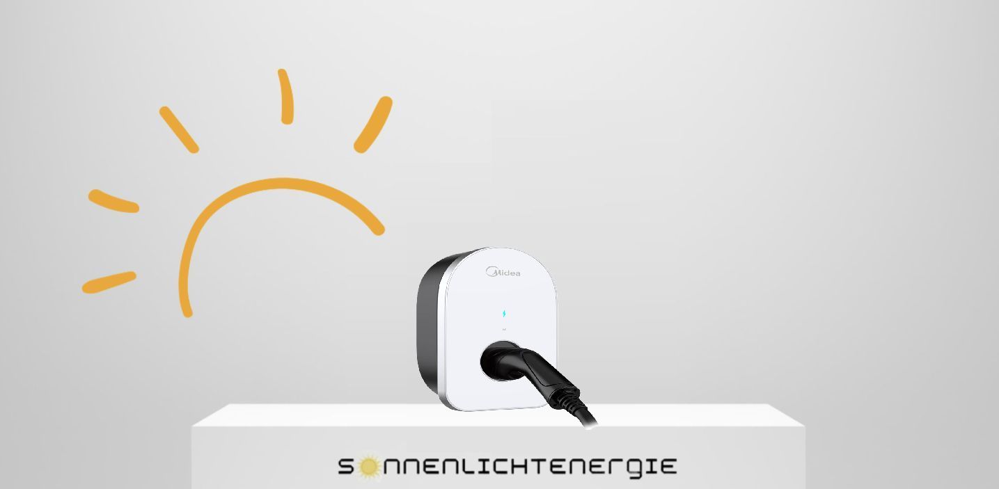 Midea MHELIOS Wallbox V1-AC22K 22 kW mit 5m Typ‑2 Ladekabel RFID-Karte