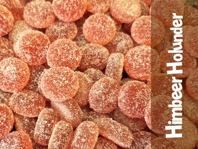 Teegummis Himbeer-Holunder