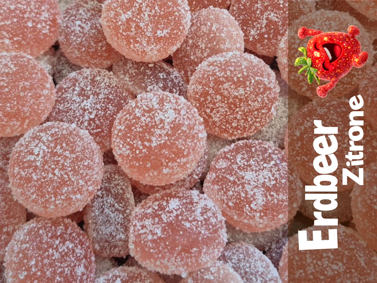 Teegummis Erdbeer Zitrone Teegummis Erdbeer Zitrone