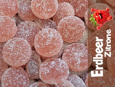 Teegummis Erdbeer Zitrone Teegummis Erdbeer Zitrone