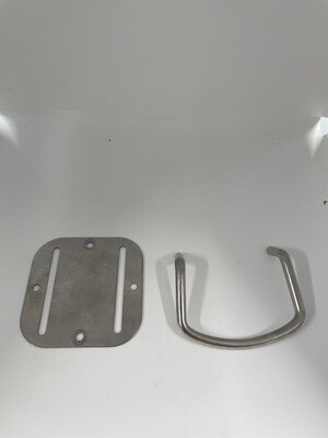 Bestdivers Plaque rigide D-ring, modulable