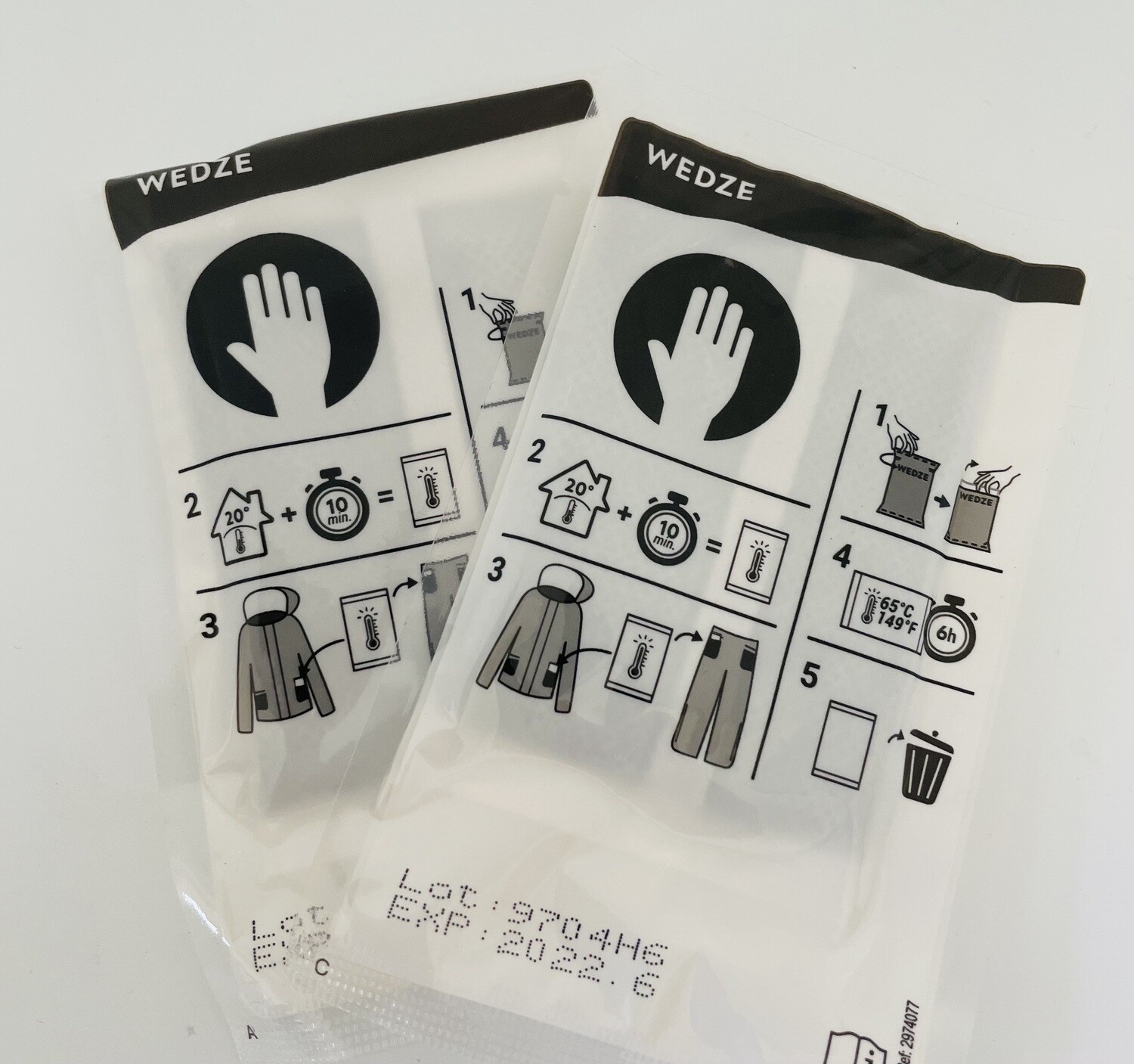 chaufferettes mains (paire)