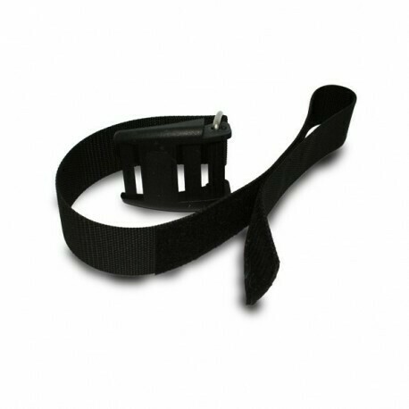 Bestdivers Sangle nylon avec velcro et boucle plastique / Inox