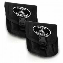 Divesystem Poches pour stab avec clip plastique (paire)